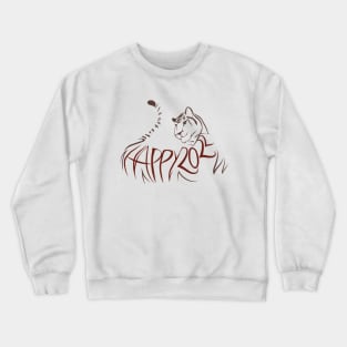 Happy 2022 Year of the Tiger Crewneck Sweatshirt